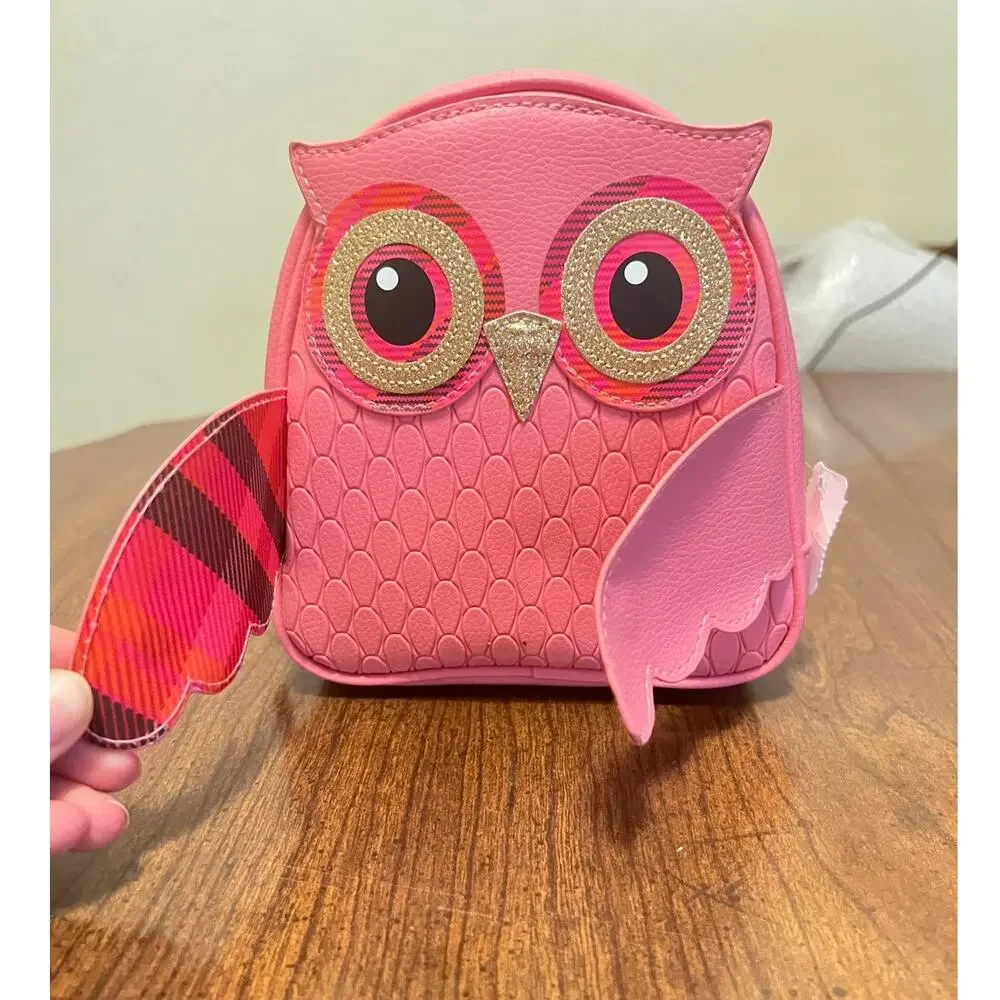 NWT Bath & Body Works Owl Mini Make-Up Bag RETIRED